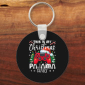 This Is My Christmas Pajama Video Game Gamer Boys Schlüsselanhänger (Vorderseite)