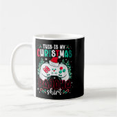 This Is My Christmas Pajama Video Gamer Xmas Tree Kaffeetasse (Links)