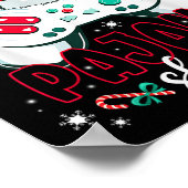 This Is My Christmas Pajama Video Gamer Xmas Tree Poster (Ecke)