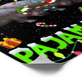 This Is My Christmas Pajama Xmas Hip Squad T Shirt Poster (Ecke)