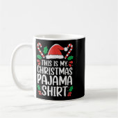This Is My Christmas Pajama Xmas Pjs  Kaffeetasse (Links)