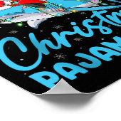 This Is My Christmas Pajamas Funny Santa Riding Sh Poster (Ecke)