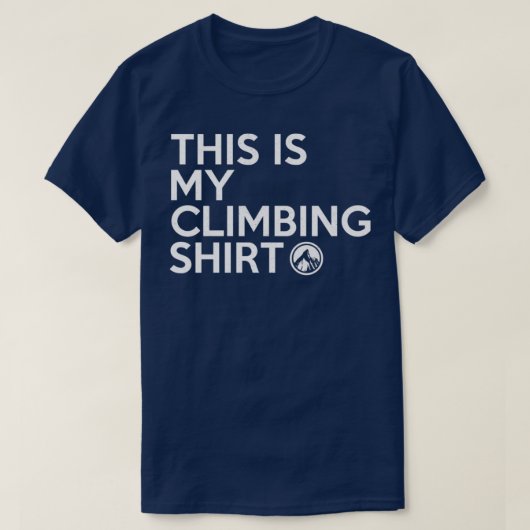 This is my climbing T-Shirt (Design vorne)