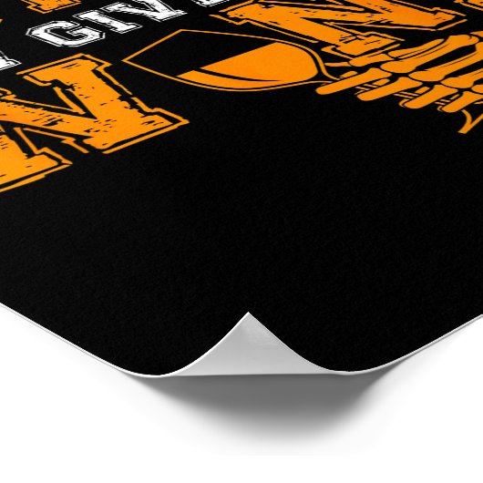 This Is My Costume Now Give Me A Wine Match Hallow Poster (Ecke)