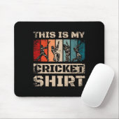 This Is My Cricket Mousepad (Mit Mouse)