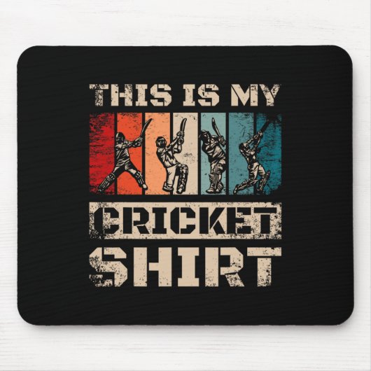 This Is My Cricket Mousepad (Vorne)