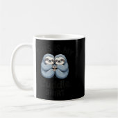 This Is My Cuddle Shirt Cute Sloth Couple Kaffeetasse (Links)