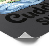 This Is My Cuddle Shirt Funny Frog Couple  Poster (Ecke)