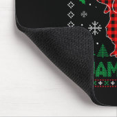 This Is My Dachshund Dog Red Plaid Christmas Ugly Mousepad (Ecke)
