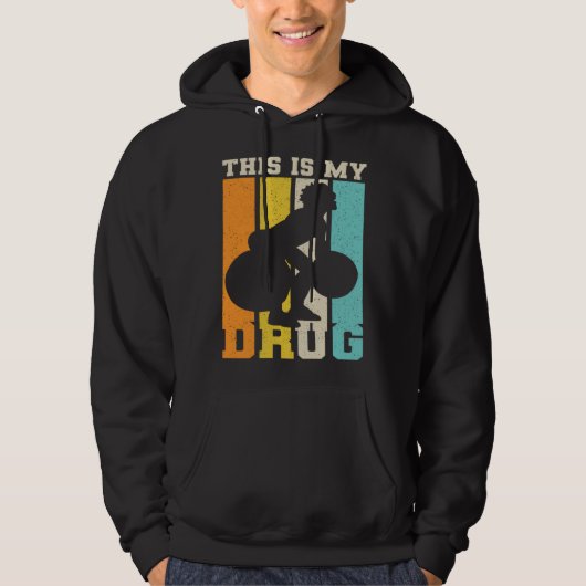 This Is My Drug Powerlifting Powerlifter Hoodie (Vorderseite)