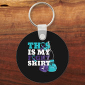 This Is My Fight Suicide Prevention Fighter Strong Schlüsselanhänger (Vorderseite)