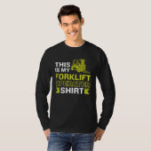 This Is My Forklift Operator T-Shirt (Vorne ganz)