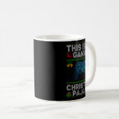 This Is My Gaming Christmas Pajamas Ugly Xmas Swea Kaffeetasse (VorderseiteRechts)