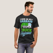 This Is My Garbage Truck Pajama Funny Costume Boy T-Shirt (Vorne ganz)