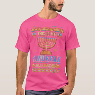 This Is My Hanukkah Pajamakah Ugly Hanukkah Sweate T-Shirt