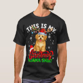 This Is My Havanese Dog Ugly Christmas Pajama Swea T-Shirt (Vorderseite)