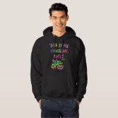 This Is My Hawaiian  Aloha Hawaii Beach Flower Col Hoodie (Vorne ganz)
