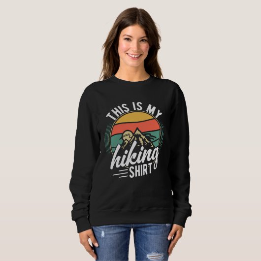 This is my Hiking Sweatshirt (Vorne ganz)
