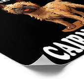 This Is My Human Costume Im Really A Cairn Terrier Poster (Ecke)