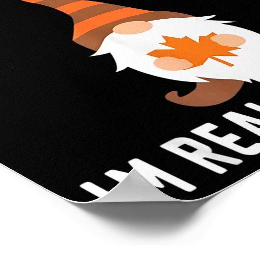 This Is My Human Costume I'm Really A Gnome Hallow Poster (Ecke)