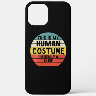 This is My Human Costume im Really A Sheep Gift Case-Mate iPhone Hülle