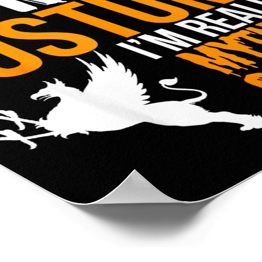 This Is My Human Costume Mythical Creature - Hallo Poster (Ecke)