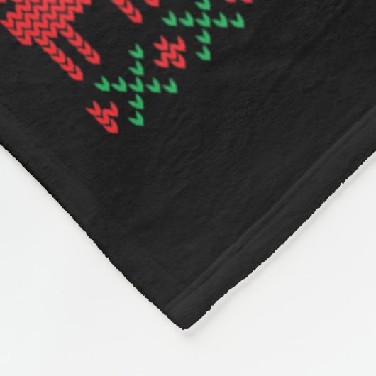 This Is My It's Too Hot For Ugly Christmas Sweater Fleecedecke (Ecke)