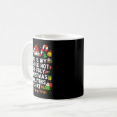 This Is My It's Too Hot For Ugly Christmas Sweater Kaffeetasse (Vorderseite Links)
