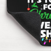 This Is My It's Too Hot For Ugly Christmas Sweater Mousepad (Ecke)