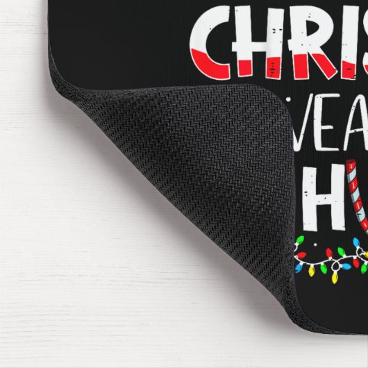 This Is My It's Too Hot For Ugly Christmas Sweater Mousepad (Ecke)