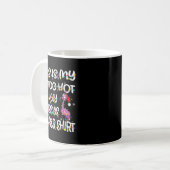 This Is My It's Too Hot For Ugly Sweater Flamingo  Kaffeetasse (Vorderseite Links)
