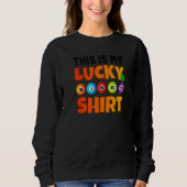 This Is My Lucky Bingo Shirt Bingo Player Funny Bi (Vorderseite)