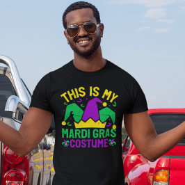 This is my Mardi Gras Costume, Funny Mardi Gras T-Shirt