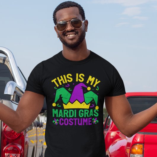 This is my Mardi Gras Costume, Funny Mardi Gras T-Shirt