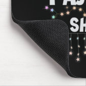 This Is My New Year's Eve Pajama Shirt Lights Men Mousepad (Ecke)