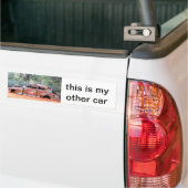 This is my other car bumper sticker autoaufkleber (Auf Lkw)
