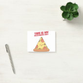 This is My Pizza Making Shirt Heart Post-it Klebezettel (Büro)