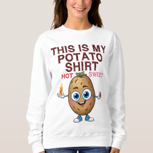 This Is My Potato Shirt woman t shirt (Vorderseite)