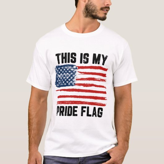 This Is My Pride Flag T-Shirt (Vorderseite)