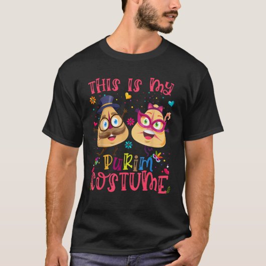 This is my Purim Costume funny Jewish Purim day 20 T-Shirt (Vorderseite)