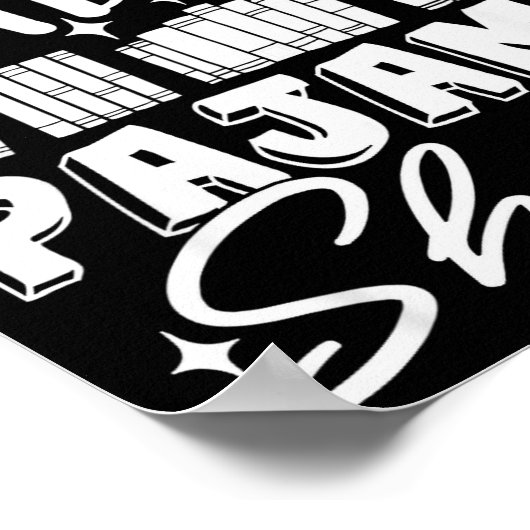 This Is My Reading Pajama Bedtime Reading Funny  Poster (Ecke)