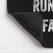 This Is My Running Face Funny Running Mousepad (Ecke)