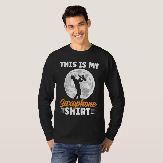 This is my Saxophone   saxophonists T-Shirt (Vorne ganz)