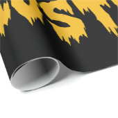 This is My Scary Dog Dad Costume Geschenkpapier (Rolleneckpunkt)