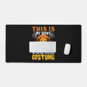 This is My Scary Dog Dad Costume Schreibtischunterlage (Tastatur & Maus)