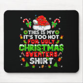 This Is My Shirt Family Matching Tee Pjs Christmas Mousepad (Vorne)