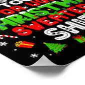 This Is My Shirt Family Matching Tee Pjs Christmas Poster (Ecke)