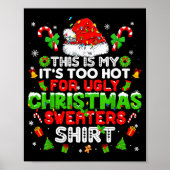 This Is My Shirt Family Matching Tee Pjs Christmas Poster (Vorne)