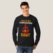 This Is My Thanksgiving  Happy Turkey Day Thanksgi T-Shirt (Vorne ganz)