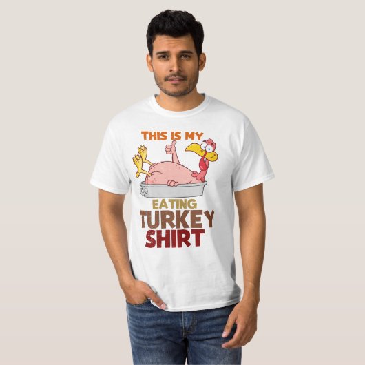 This Is My Turkey Eating Shirt – Funny Thanksgivin (Vorne ganz)